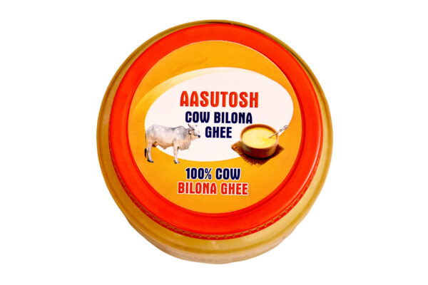 Aasutosh Cow Ghee – 1 Liter (Glass Jar)