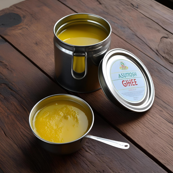 Aasutosh Cow Ghee – 5 Kg (Steel Container) - Image 2