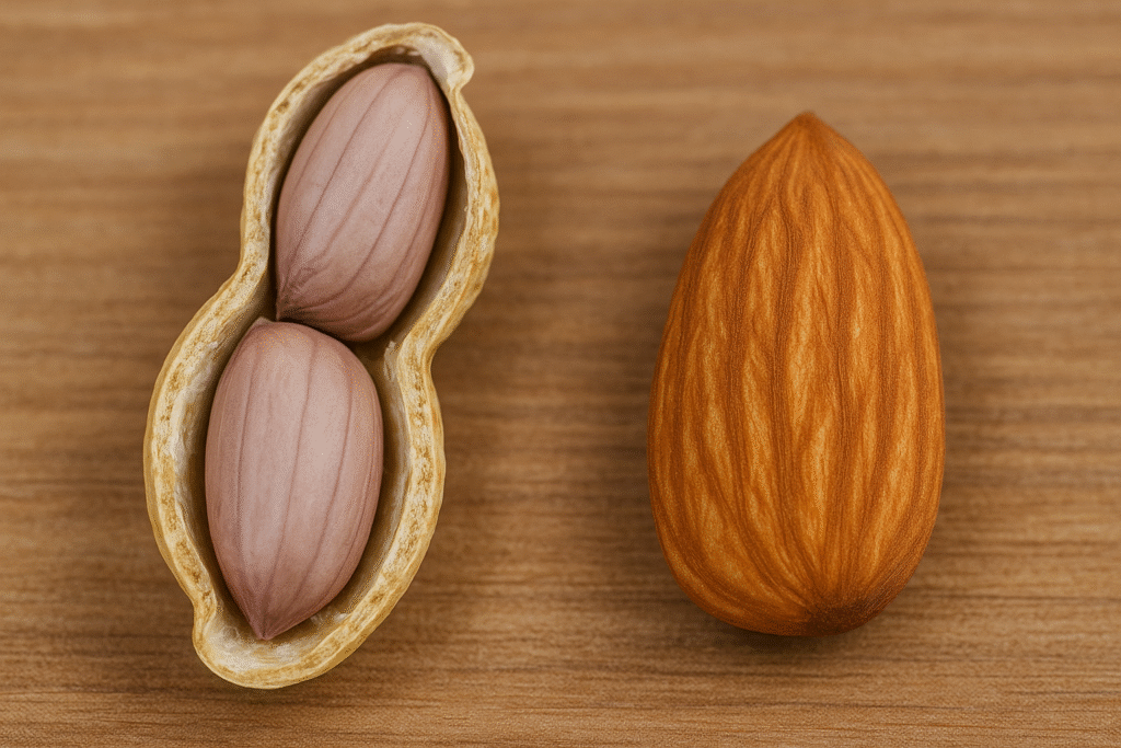 Are peanut peas or nuts