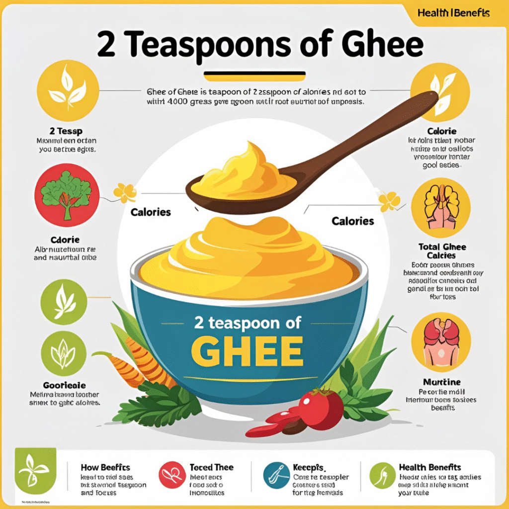2 Teaspoon Ghee Calories